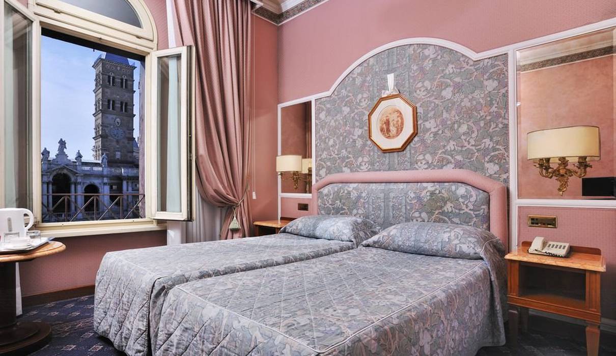 Camera doppia deluxe Mecenate Palace Hotel Roma