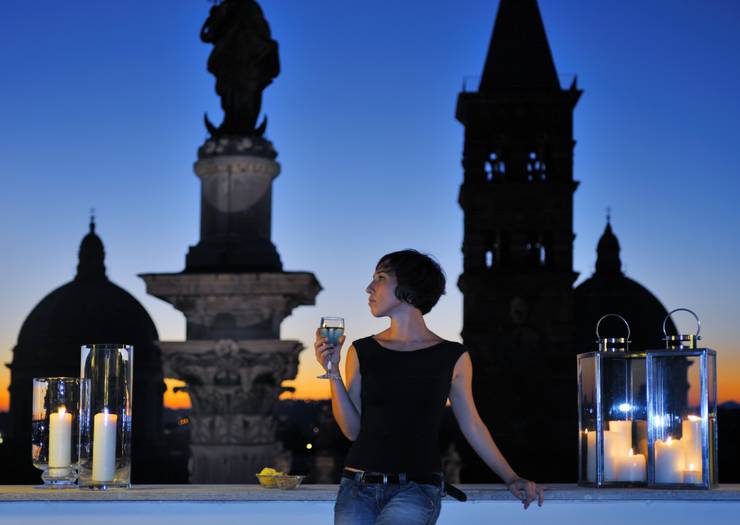 Sky bar Hotel Mecenate Palace Roma Sky bar Hotel Mecenate Palace Roma
