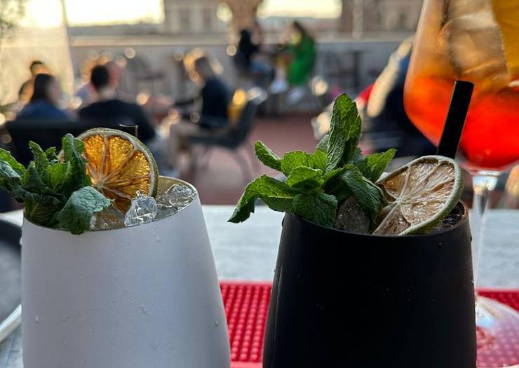 Sky bar Hotel Mecenate Palace Roma Sky bar Hotel Mecenate Palace Roma