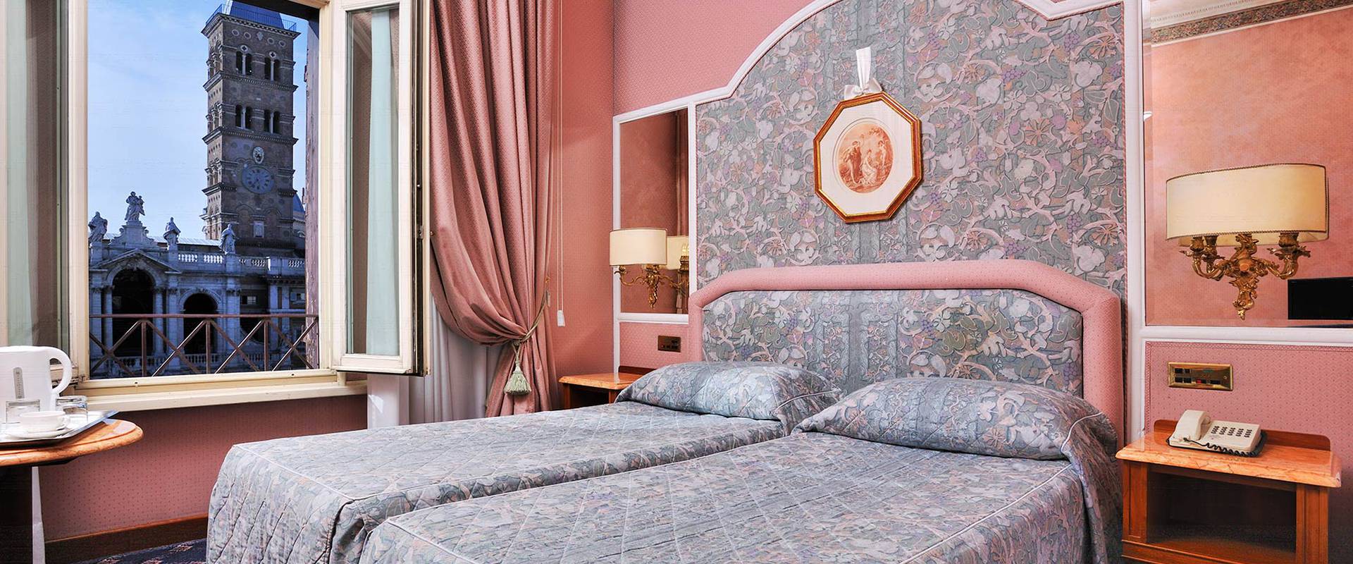 PERFETTAMENTE INSONORIZZATE Mecenate Palace Hotel Roma