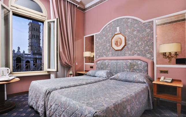 CAMERA DOPPIA LUSSO CON VISTA Mecenate Palace Hotel Roma CAMERA DOPPIA LUSSO CON VISTA Mecenate Palace Hotel Roma