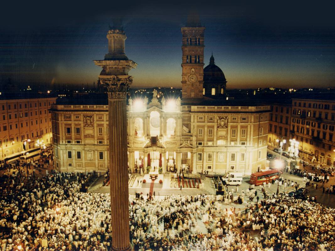 Madonna delle neve Hotel Mecenate Palace Roma