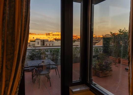 Suite romantica Hotel Mecenate Palace Roma